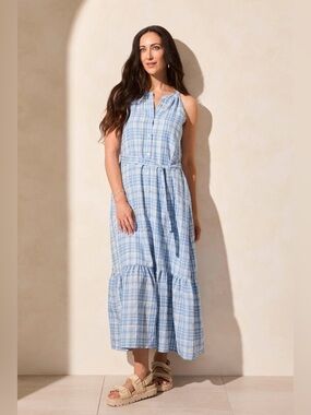 69. Tribal Maxi / Halter Style Dress